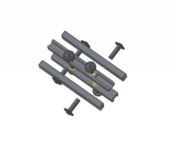 Truzz vierkant doorverbind SET