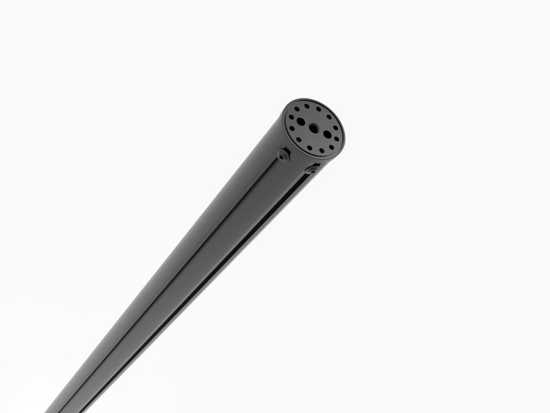 Triangular tube L=100 cm