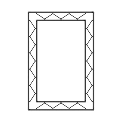 Spanvlakframe afmeting 2x3 meter