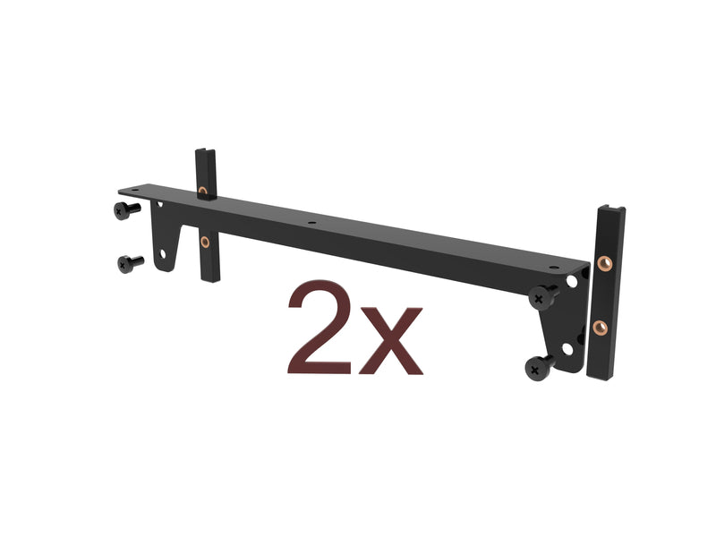 Set plankdrager 2x steun m schroeven