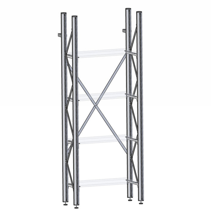 kast basisdl H175 m 4 plankdr set