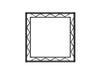 shape vierkant driehoek 2,5x2,5 meter
