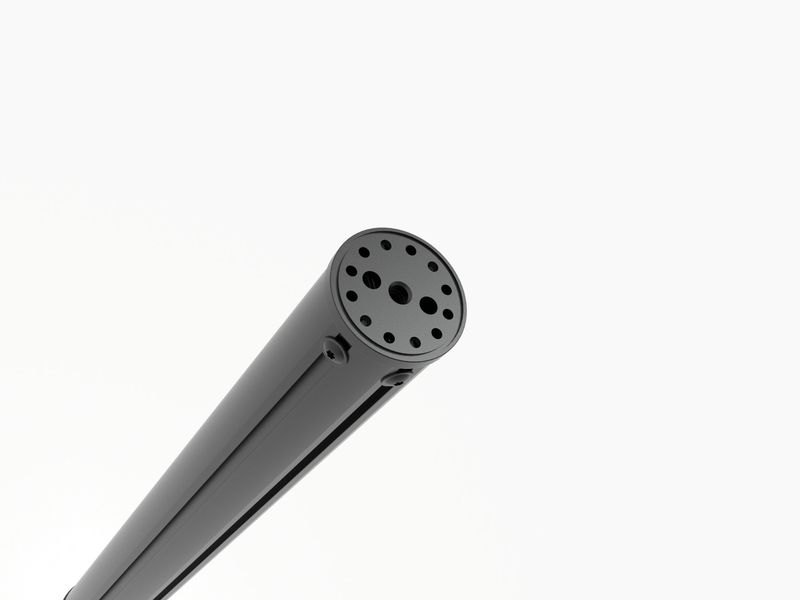 Triangular tube L=25 cm