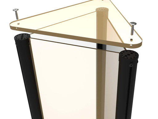 doorsnede pilaar driehoek