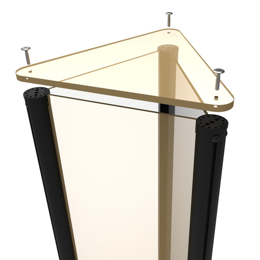 doorsnede pilaar driehoek