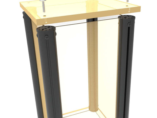 doorsnede pilaar vierkant