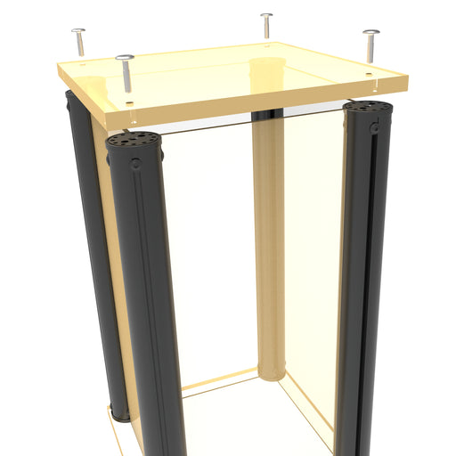 doorsnede pilaar vierkant