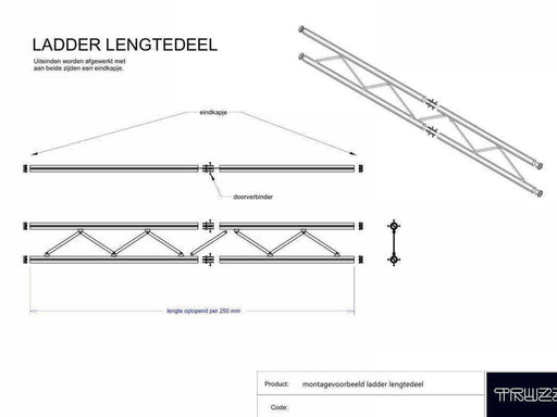 truzz ladder lengtedelen