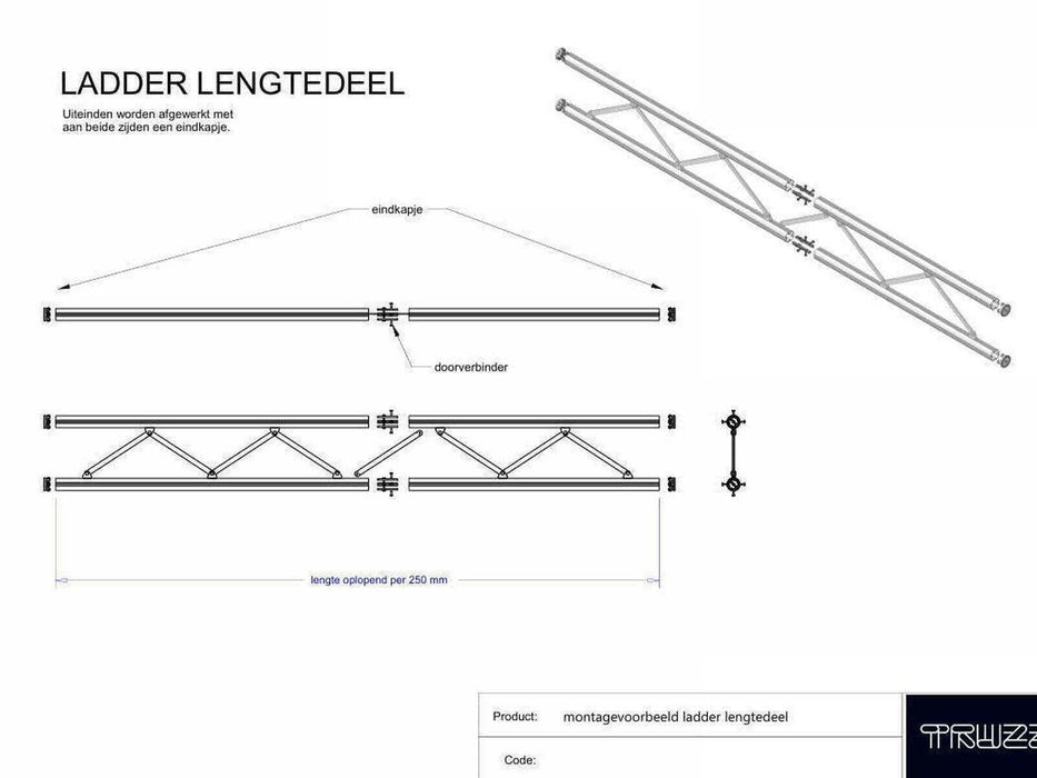 truzz ladder lengtedelen
