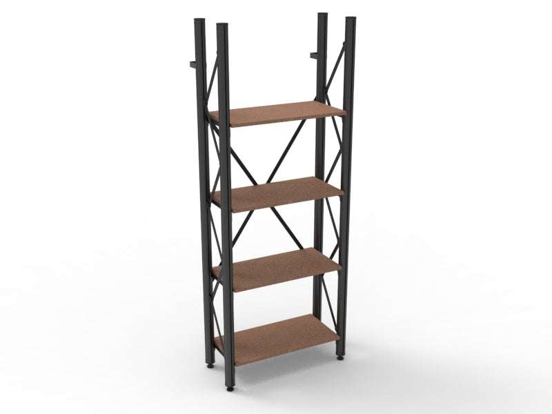 kast basisdl H175 m 4 plankdr set