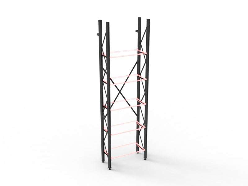 kast basisdl H225 m 5 plankdr set