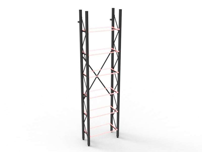 kast basisdl H250 m 6 plankdr set