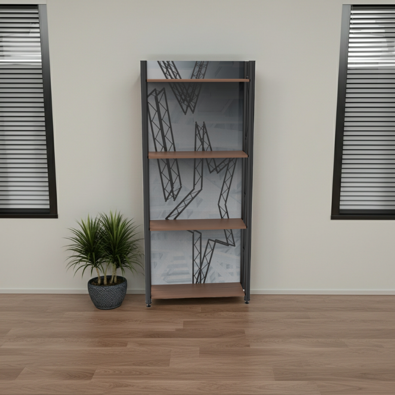 kast met achterwand