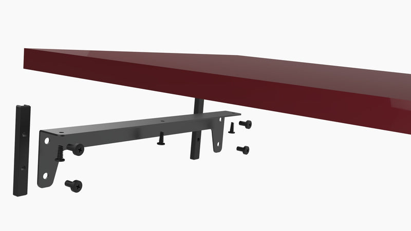 Set plankdrager 2x steun m schroeven