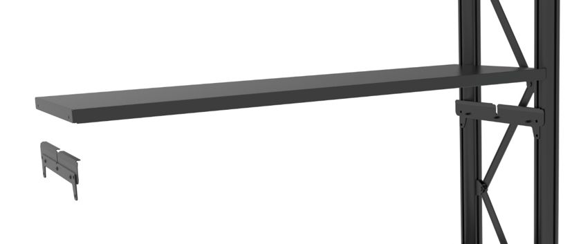 Metalen kastplanken