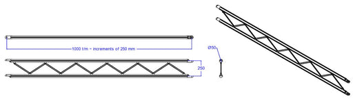 Truzz maten ladder staand