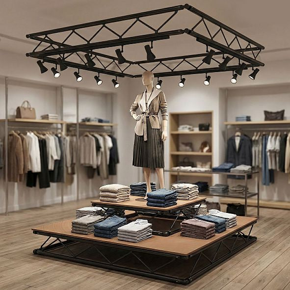 winkel layout met paspop